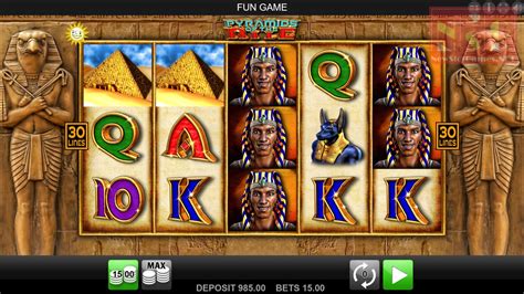 Pyramids Of The Nile Slot - Play Online